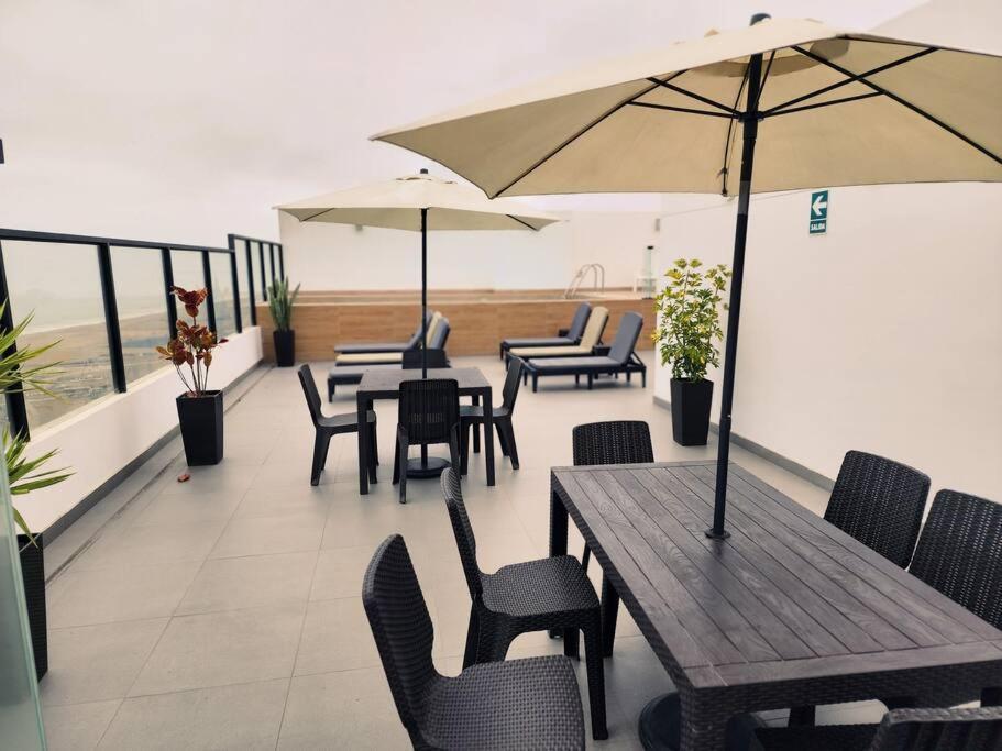 Apartamento San Miguel Exclusivo Depa Vista Al Mar, Piscina *